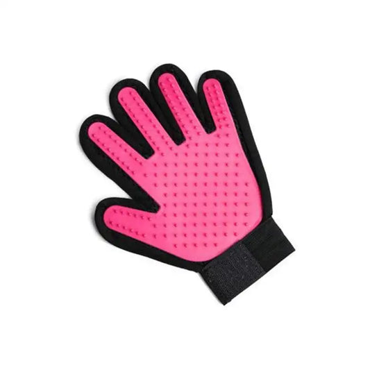 Pet grooming gloves
