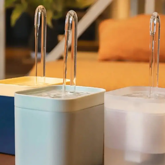 Automatic Pet Water Fountain – 1.5L Quiet Dispenser for Cats & Small Dogs