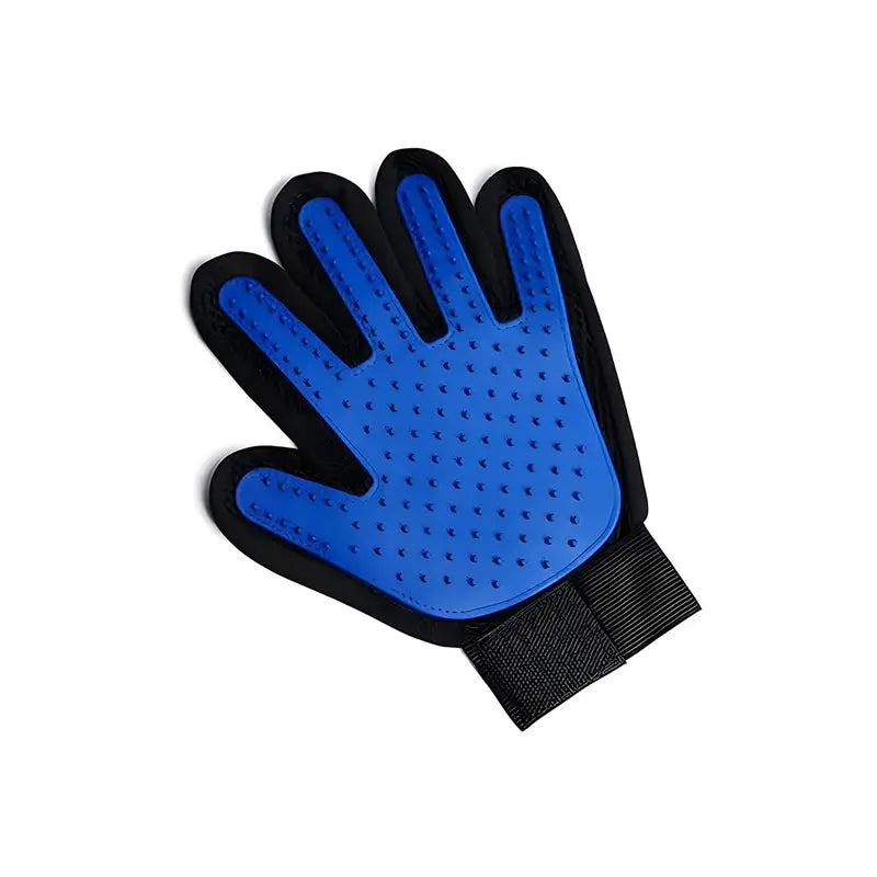 Pet grooming gloves