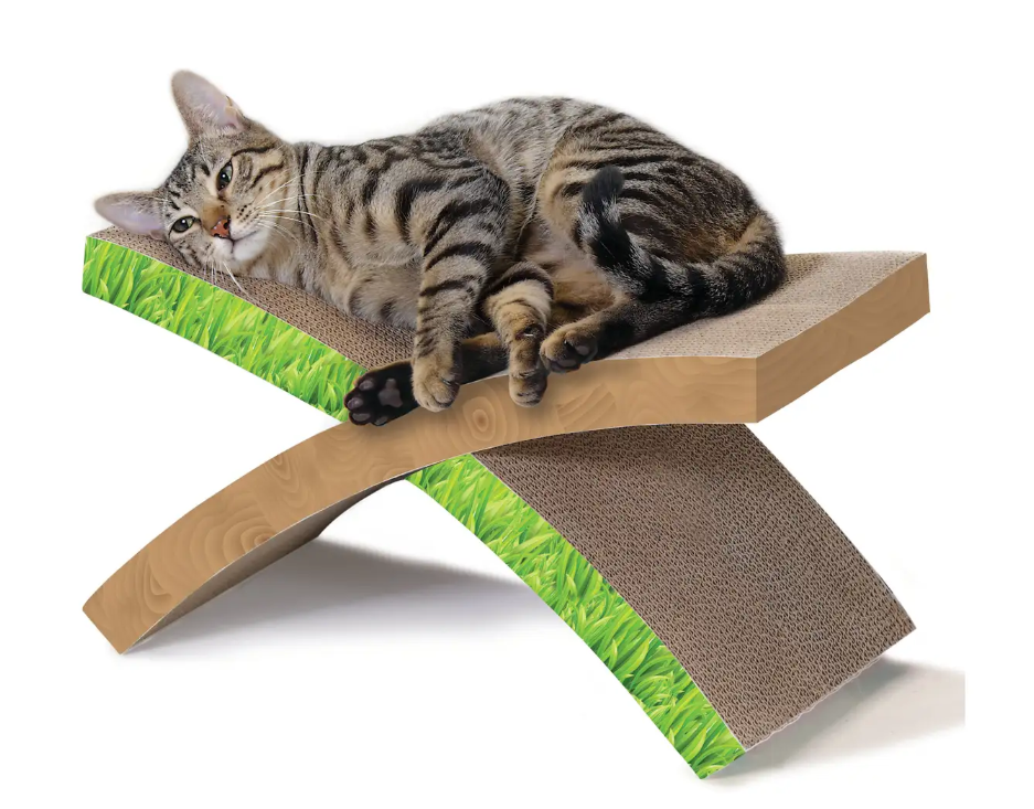 Easy Life Hammock Cat Scratcher – 2-in-1 Lounge & Scratch Pad