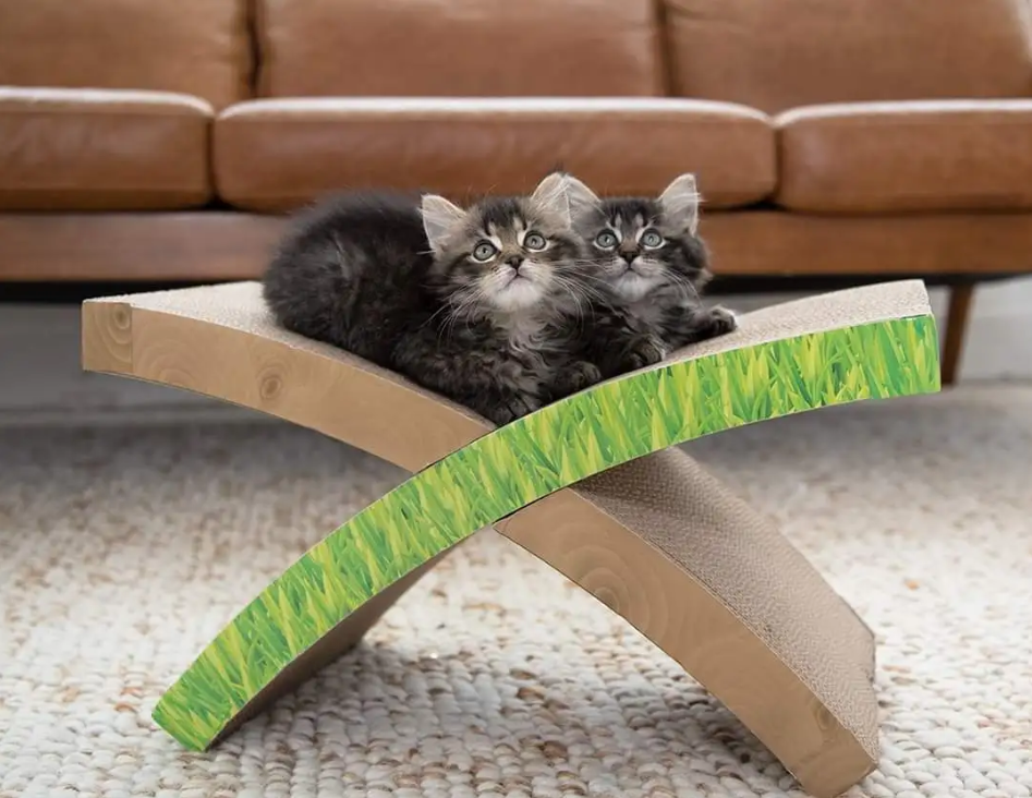 Easy Life Hammock Cat Scratcher – 2-in-1 Lounge & Scratch Pad