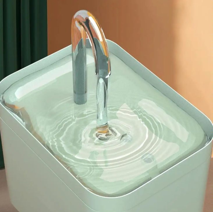 Automatic Pet Water Fountain – 1.5L Quiet Dispenser for Cats & Small Dogs